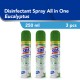 SOS Disinfectant Spray All In One - Eucalyptus [ 250ml/3PCS ]