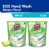 SOS Hand Soap Sabun Cuci Tangan Melon Hijau Refill 300 ML - 2pcs