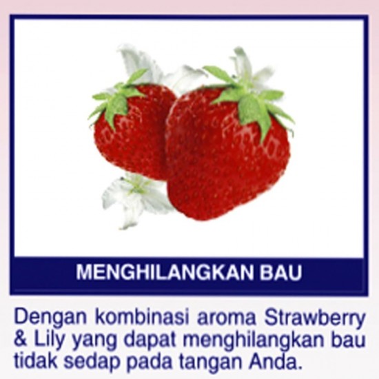 SOS Hand Soap Fragrance Anti Bacterial - Strawberry Floral 4L SOS Hand Soap Fragrance Anti Bacterial - Strawberry Floral 4L